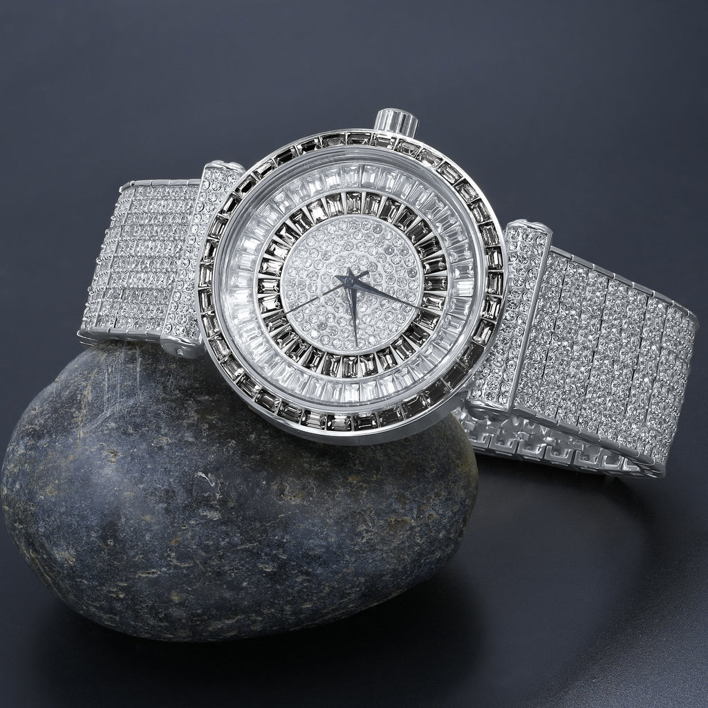 FOXY CZ Iced Out Watch – by DalyaNis Jewelry