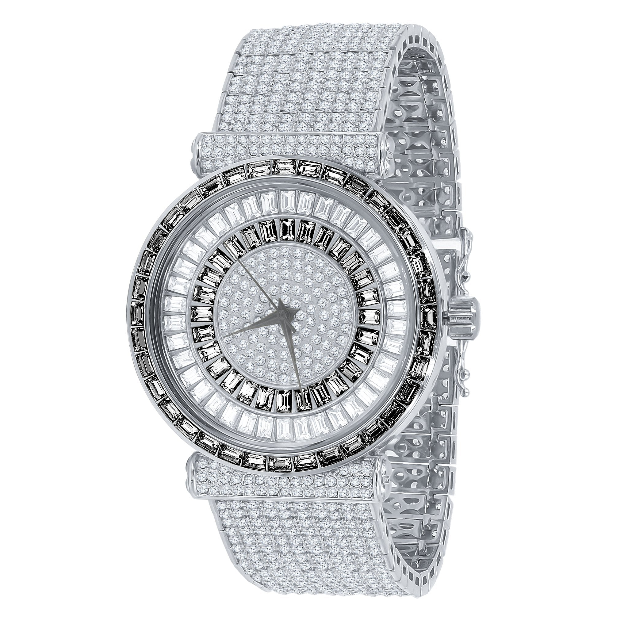 FOXY CZ Iced Out Watch – by DalyaNis Jewelry