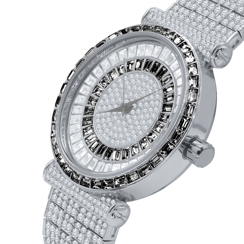 FOXY CZ Iced Out Watch – by DalyaNis Jewelry