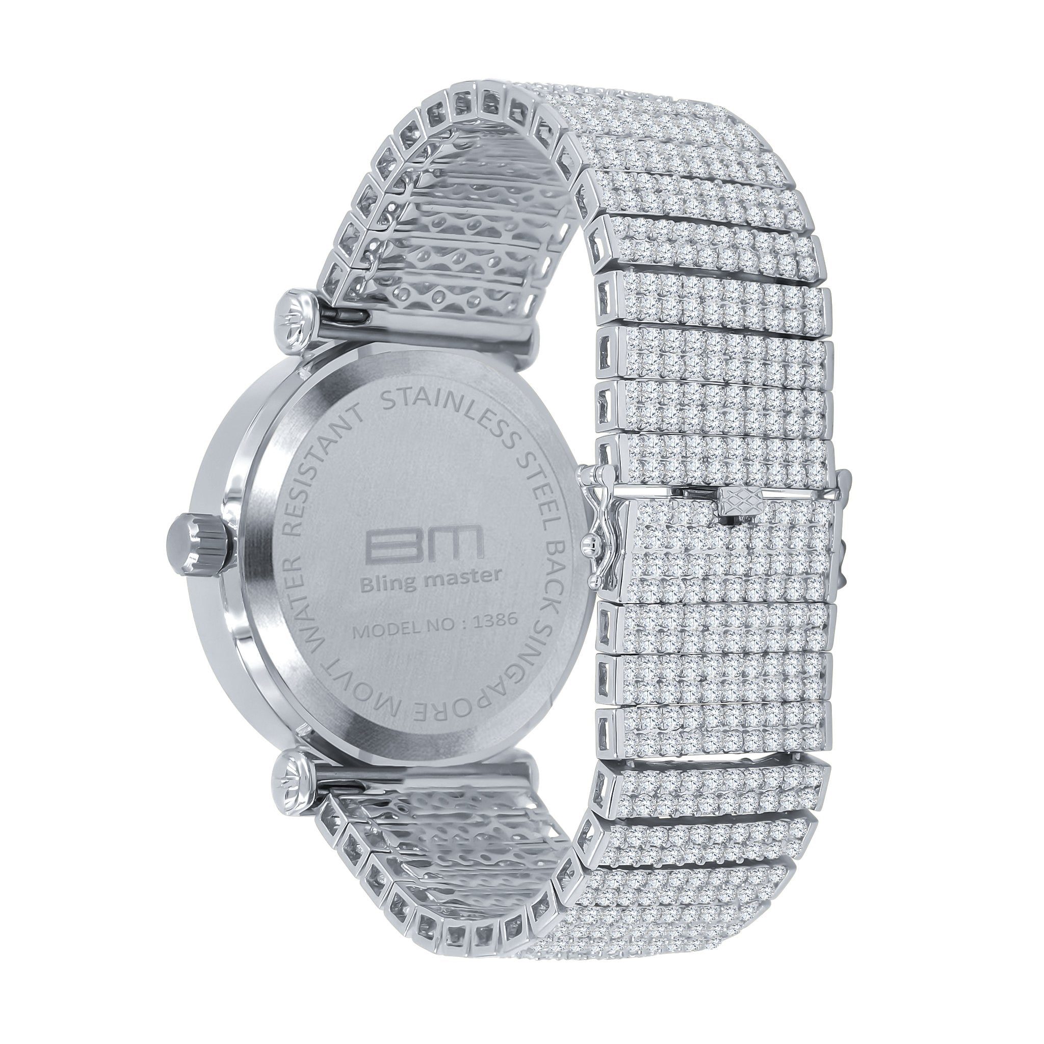 FOXY CZ Iced Out Watch – by DalyaNis Jewelry
